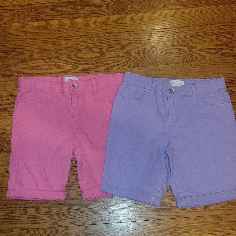Place Kids Shorts in Pink and Lavender
